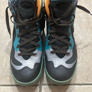 Nike Athletic Shoes - Black, Teal, Orange